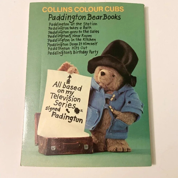 Vintage 1976 Paddingtons New Room Michael Bond Collins Colour Cubs Book - Picture 10 of 10